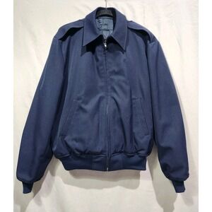 DSCP Navy Blue Zip USAF Military Bomber Jacket Liner 8405-01-298-6901 Jacket 44R